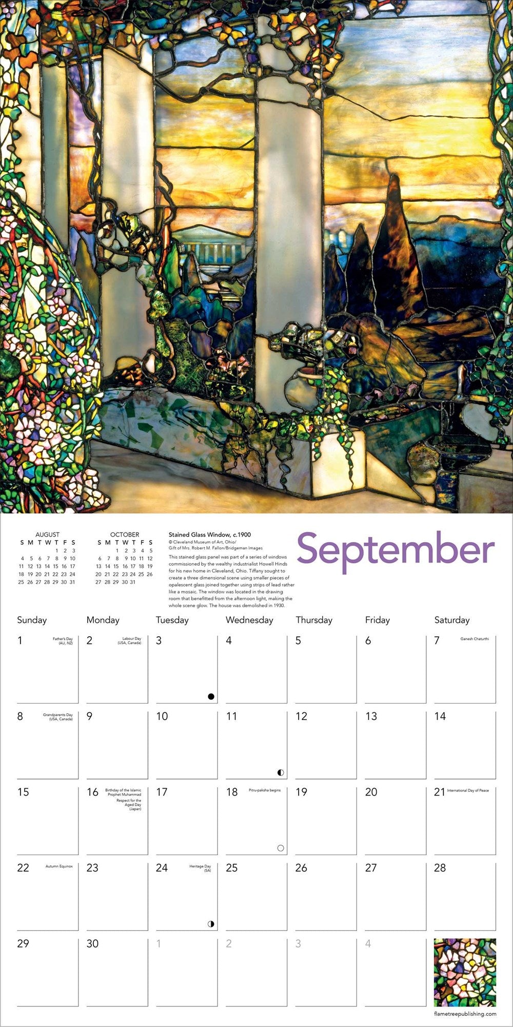 Tiffany 2024 Wall Calendar The Gamble House Bookstore   0e836577i 