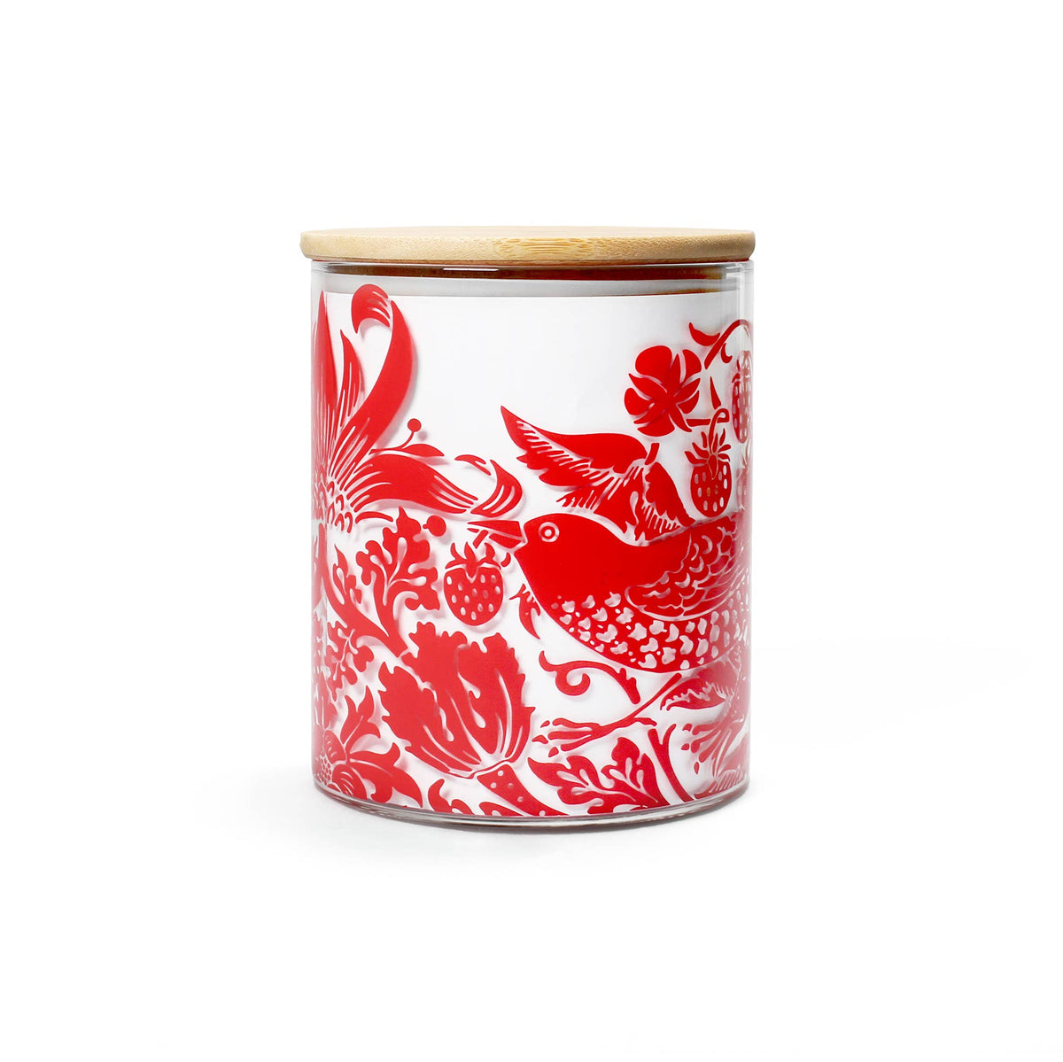 Raspberry Glass Storage Container – The Gamble House Bookstore